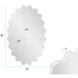 Cloud 36 X 24 inch White Mirror